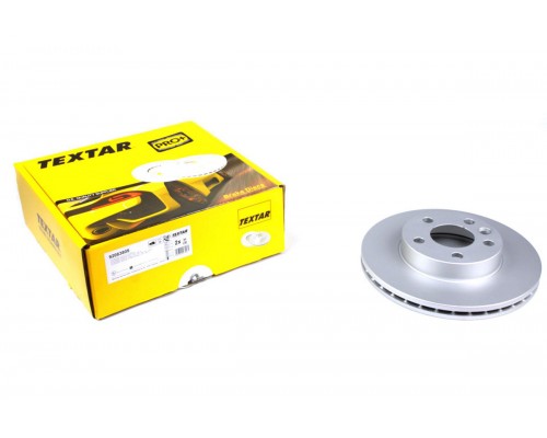 Тормозной диск передний вентилируемый (R15, 280x24mm) VW Transporter T4 90-03 92083805 TEXTAR (Германия)