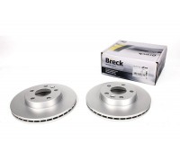 Тормозной диск передний вентилируемый (R15, 280x24mm) VW Transporter T4 90-03 BR354VA100 BRECK (Польша)