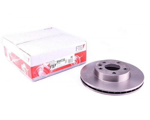 Тормозной диск передний вентилируемый (R15, 280x24mm) VW Transporter T4 90-03 BS4732 FTE (Германия)