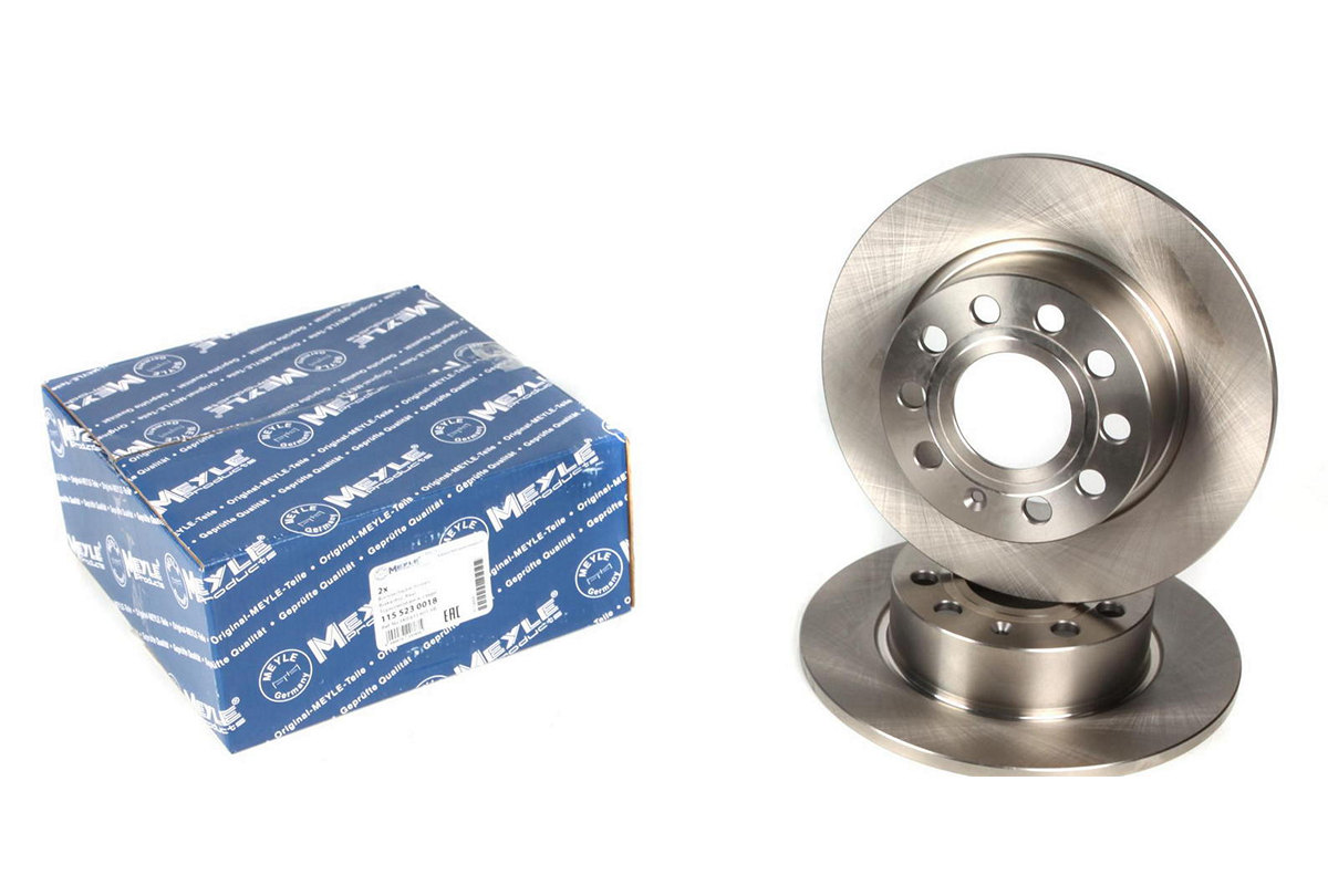 Тормозной диск задний (253х10mm) VW Caddy III 07- 1155230018 MEYLE (Германия) Тормозной диск задний (253х10mm) VW Caddy III 07- 1155230018 MEYLE (Германия)