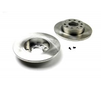 Тормозной диск задний (256х12mm) VW Caddy III 04- DDF1276 FERODO (Великобритания)