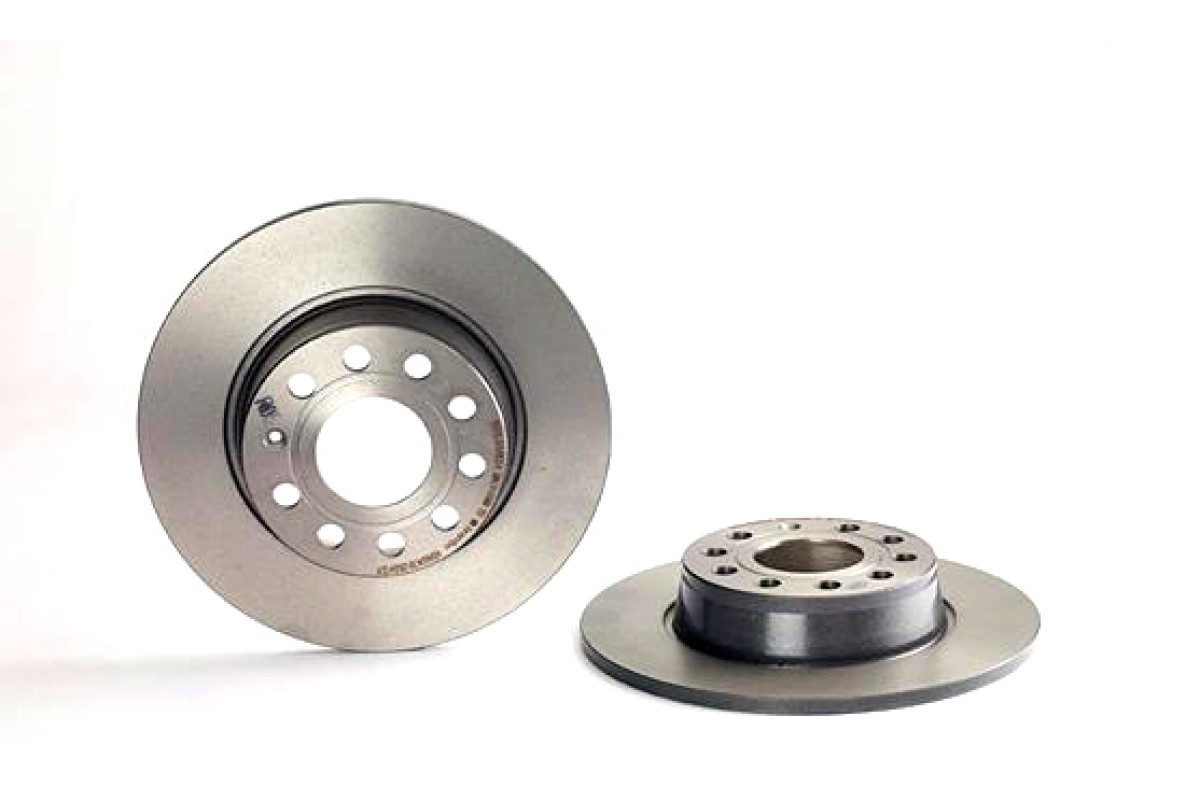 Тормозной диск задний (272х10mm) VW Caddy III 04- 08.B413.11 BREMBO (Италия) Тормозной диск задний (272х10mm) VW Caddy III 04- 08.B413.11 BREMBO (Италия)