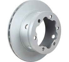 Тормозной диск задний (со сдвоенным колесом, 285х22мм) VW LT 46 1996-2006 1163204700 JP GROUP (Дания)