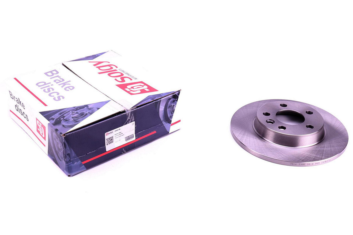 Тормозной диск задний сплошной (280x12mm) VW Transporter T4 90-03 208016 SOLGY (Испания) Тормозной диск задний сплошной (280x12mm) VW Transporter T4 90-03 208016 SOLGY (Испания)