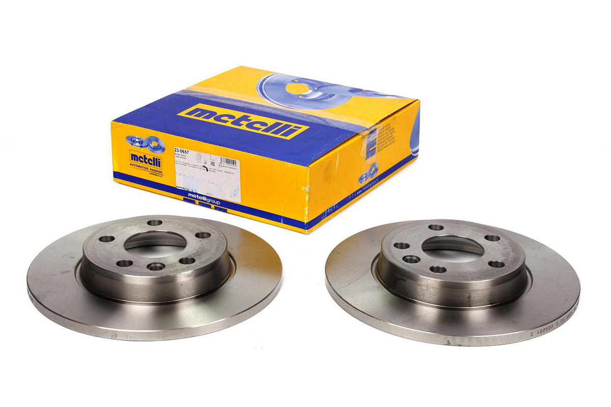 Тормозной диск задний сплошной (280x12mm) VW Transporter T4 90-03 23-0657 METELLI (Италия) Тормозной диск задний сплошной (280x12mm) VW Transporter T4 90-03 23-0657 METELLI (Италия)