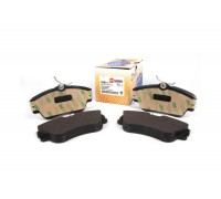 Тормозные колодки передние без датчика (R15, сплошной диск, 129.7x65.2x19mm) VW T4 90-03 6980.11 AUTOTECHTEILE(Германия)