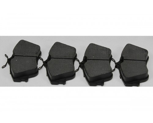 Тормозные колодки передние без датчика (R15, сплошной диск, 129.7x65.2x19mm) VW T4 90-03 RD.3323.DB1092 RIDER (Венгрия)