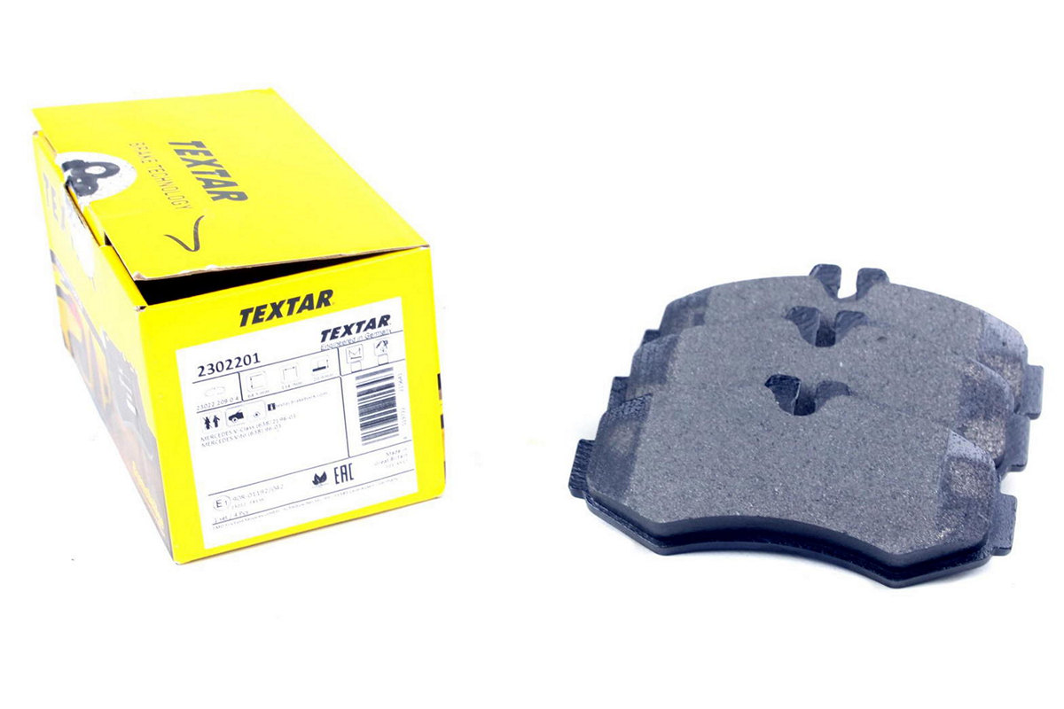 Тормозные колодки передние без датчика (система BOSCH) MB Vito 638 1996-2003 2302201 TEXTAR (Германия) Тормозные колодки передние без датчика (система BOSCH) MB Vito 638 1996-2003 2302201 TEXTAR (Германия)