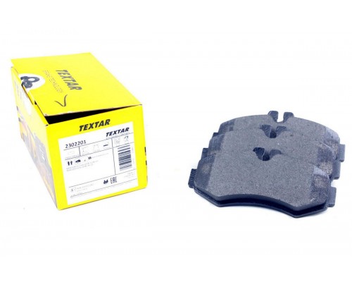 Тормозные колодки передние без датчика (система BOSCH) MB Vito 638 1996-2003 2302201 TEXTAR (Германия)