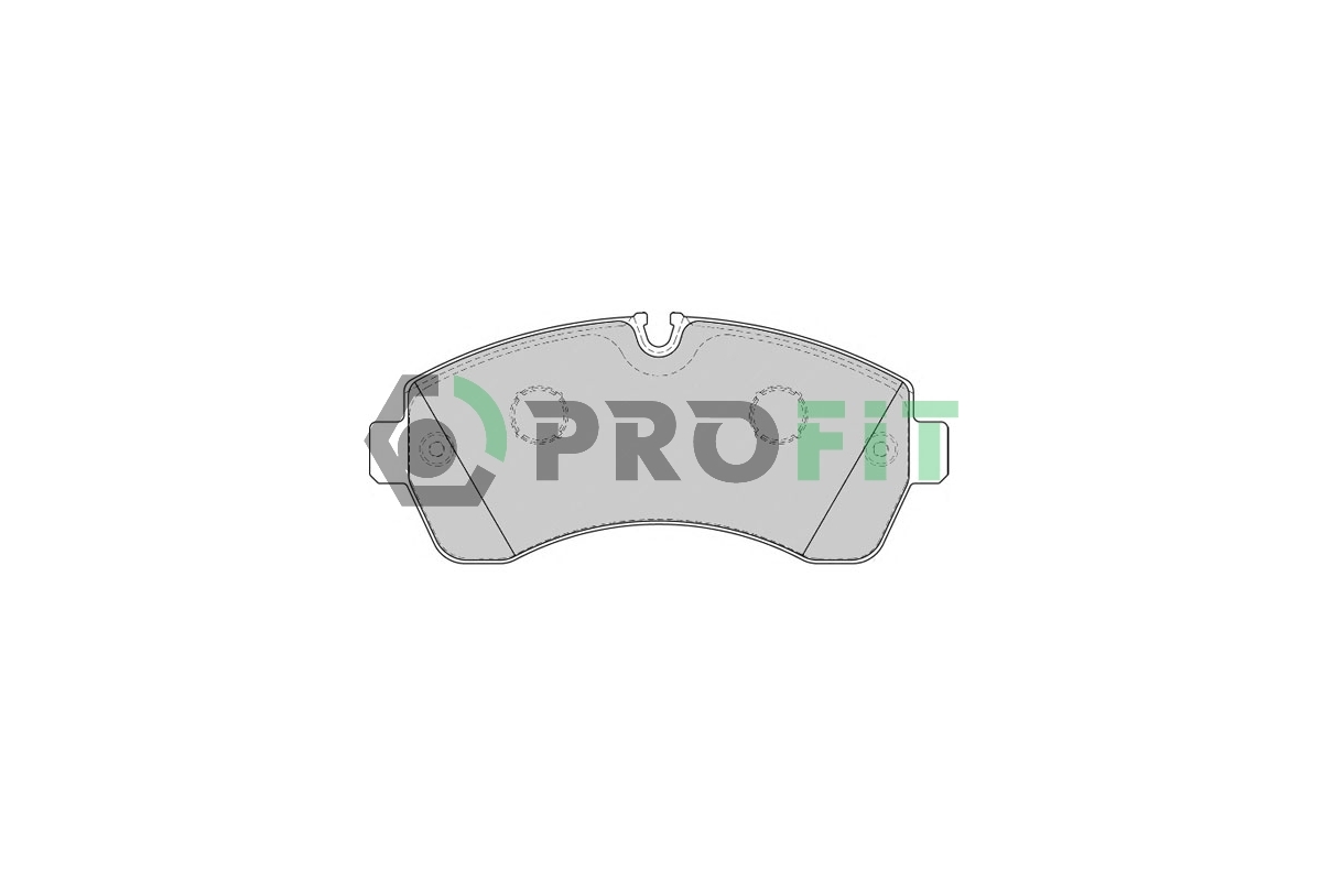 Тормозные колодки передние без датчика (со сдвоенным колесом) MB Sprinter 509-519 2006- 5000-1777 PROFIT (Чехия) Тормозные колодки передние без датчика (со сдвоенным колесом) MB Sprinter 509-519 2006- 5000-1777 PROFIT (Чехия)
