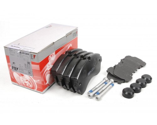 Тормозные колодки передние без датчика (со сдвоенным колесом) MB Sprinter 509-519 2006- BL2012A4 FTE (Германия)