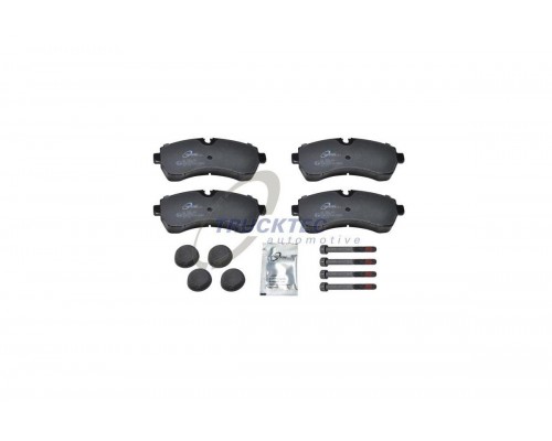 Тормозные колодки передние без датчика (со сдвоенным колесом) VW Crafter 50 2006- 02.35.201 TRUCKTEC (Германия)