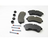 Тормозные колодки передние без датчика (со сдвоенным колесом) VW Crafter 50 2006- 08-060 ZILBERMANN (Германия)