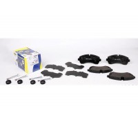 Тормозные колодки передние без датчика (со сдвоенным колесом) VW Crafter 50 2006- 141785 ICER (Испания)