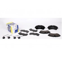 Тормозные колодки передние без датчика (со сдвоенным колесом) VW Crafter 50 2006- 141785 ICER (Испания)