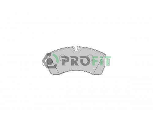Тормозные колодки передние без датчика (со сдвоенным колесом) VW Crafter 50 2006- 5000-1777 PROFIT (Чехия)
