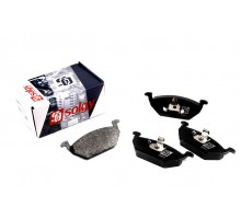 Тормозные колодки передние без датчика (ушки вверх) VW Caddy III 04- 209013 SOLGY (Испания)