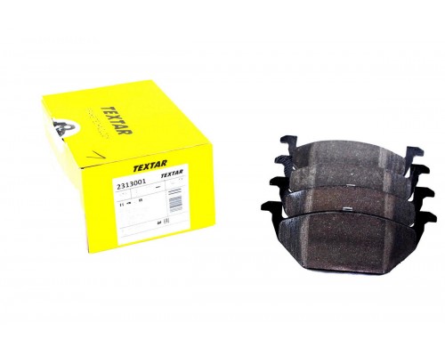 Тормозные колодки передние без датчика (ушки вверх) VW Caddy III 04- 2313001 TEXTAR (Германия)