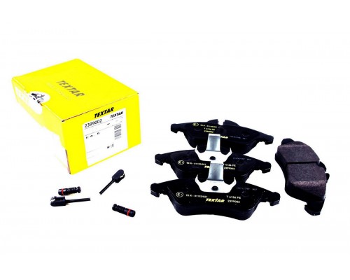 Тормозные колодки передние c датчиком (система ATE) MB Vito 638 1996-2003 2399002 TEXTAR (Германия)
