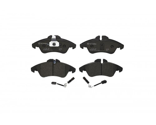Тормозные колодки передние c датчиком (система ATE) MB Vito 638 1996-2003 P50080 BREMBO (Италия)