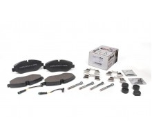 Тормозные колодки передние c датчиком VW Crafter 2006- 291920070300 BRECK (Польша)