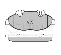 Тормозные колодки передние (с датчиком, система Bosch) MB Vito 639 2003- 0252400720/PD MEYLE (Германия)