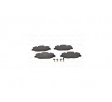 Тормозные колодки передние (с датчиком, система Bosch) MB Vito 639 2003- 0986494081 BOSCH (Германия)