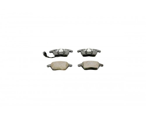 Тормозные колодки передние с датчиком (ушки вниз) VW Caddy III 04- 573128CH CHAMPION (США)