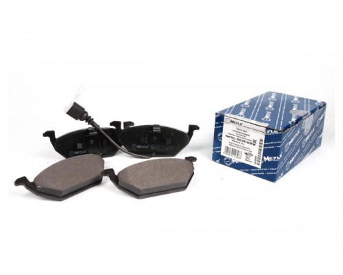 Тормозные колодки передние с датчиком (ушки вверх) VW Caddy III 04- 0252313119 / W MEYLE (Германия)