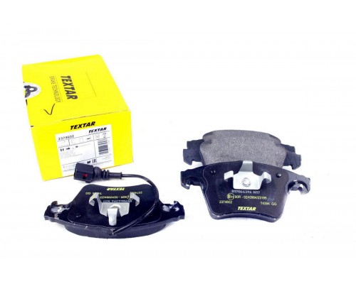 Тормозные колодки передние (с датчиком) VW Transporter T5 03- 2374602 TEXTAR (Германия)
