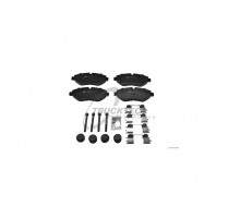 Тормозные колодки передние (система Brembo) MB Vito 639 2003- 02.35.196 TRUCKTEC (Германия)