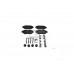 Тормозные колодки передние (система Brembo) MB Vito 639 2003- 02.35.196 TRUCKTEC (Германия)
