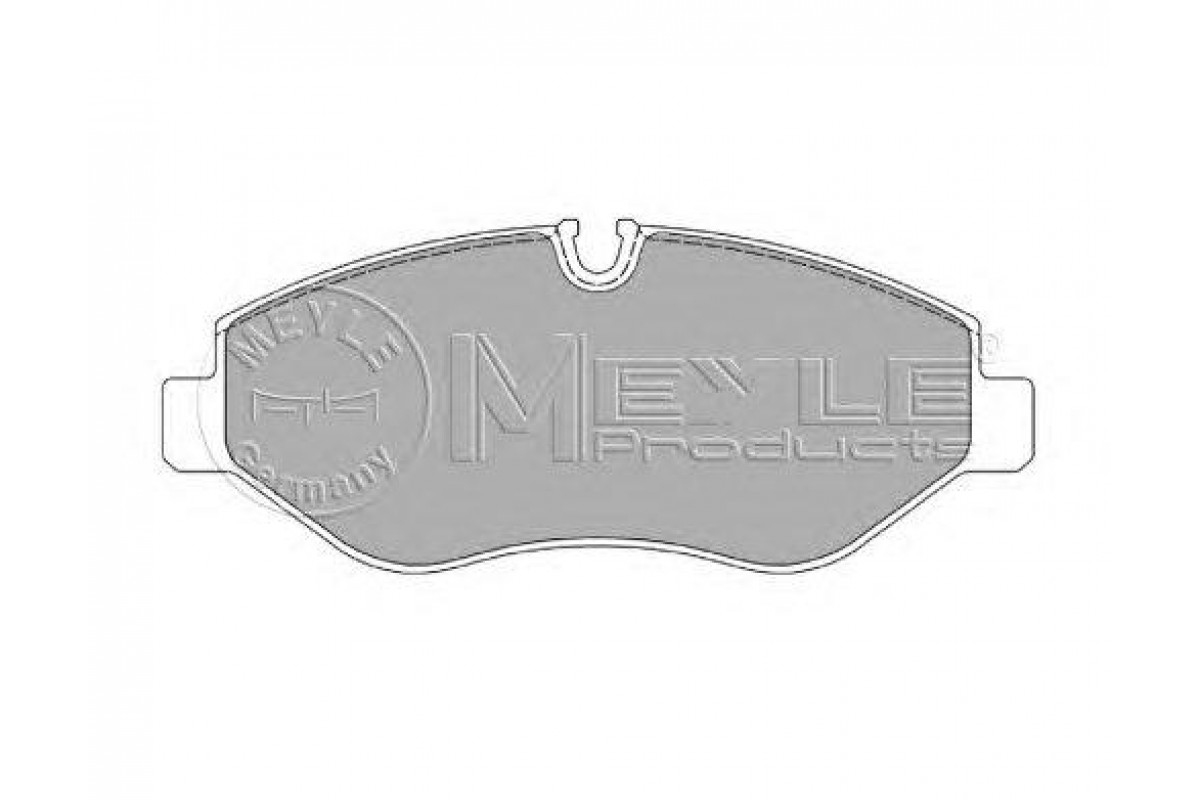 Тормозные колодки передние (система Brembo) MB Vito 639 2003- 0252919220 MEYLE (Германия) Тормозные колодки передние (система Brembo) MB Vito 639 2003- 0252919220 MEYLE (Германия)