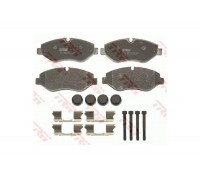 Тормозные колодки передние (система Brembo) MB Vito 639 2003- GDB1698 TRW (Германия)