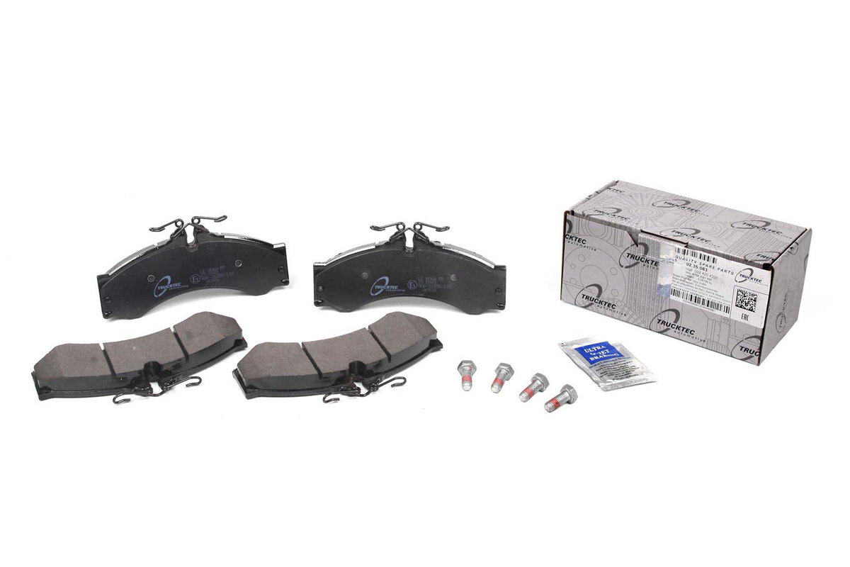 Тормозные колодки передние (со сдвоенным колесом) VW LT 46 1996-2006 02.35.083 TRUCKTEC (Германия) Тормозные колодки передние (со сдвоенным колесом) VW LT 46 1996-2006 02.35.083 TRUCKTEC (Германия)