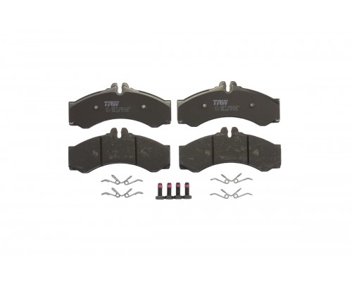 Тормозные колодки передние (со сдвоенным колесом) VW LT 46 1996-2006 GDB1288 TRW (Германия)