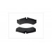 Тормозные колодки передние (со сдвоенным колесом) VW LT 46 1996-2006 P50028 BREMBO (Италия)