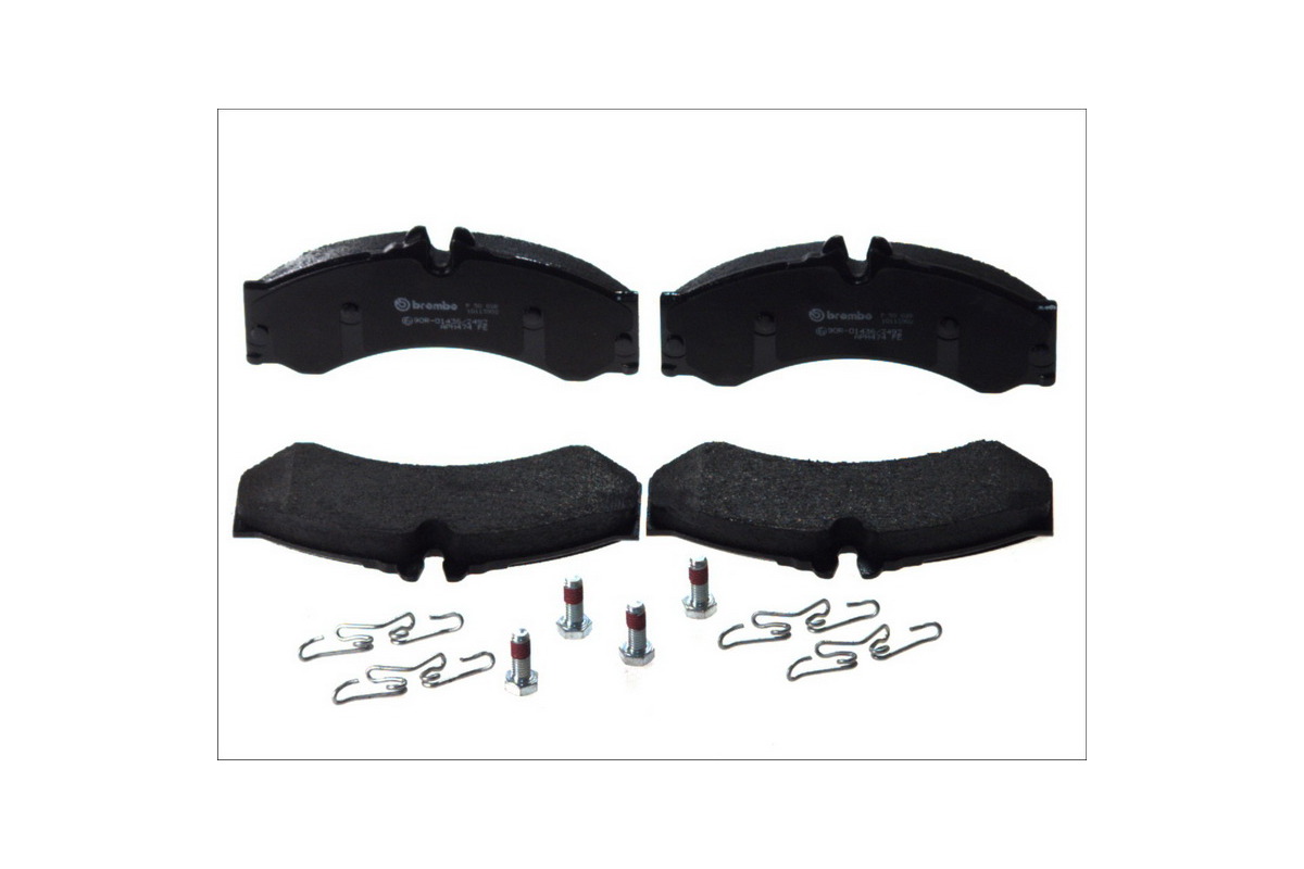 Тормозные колодки передние (со сдвоенным колесом) VW LT 46 1996-2006 P50028 BREMBO (Италия) Тормозные колодки передние (со сдвоенным колесом) VW LT 46 1996-2006 P50028 BREMBO (Италия)