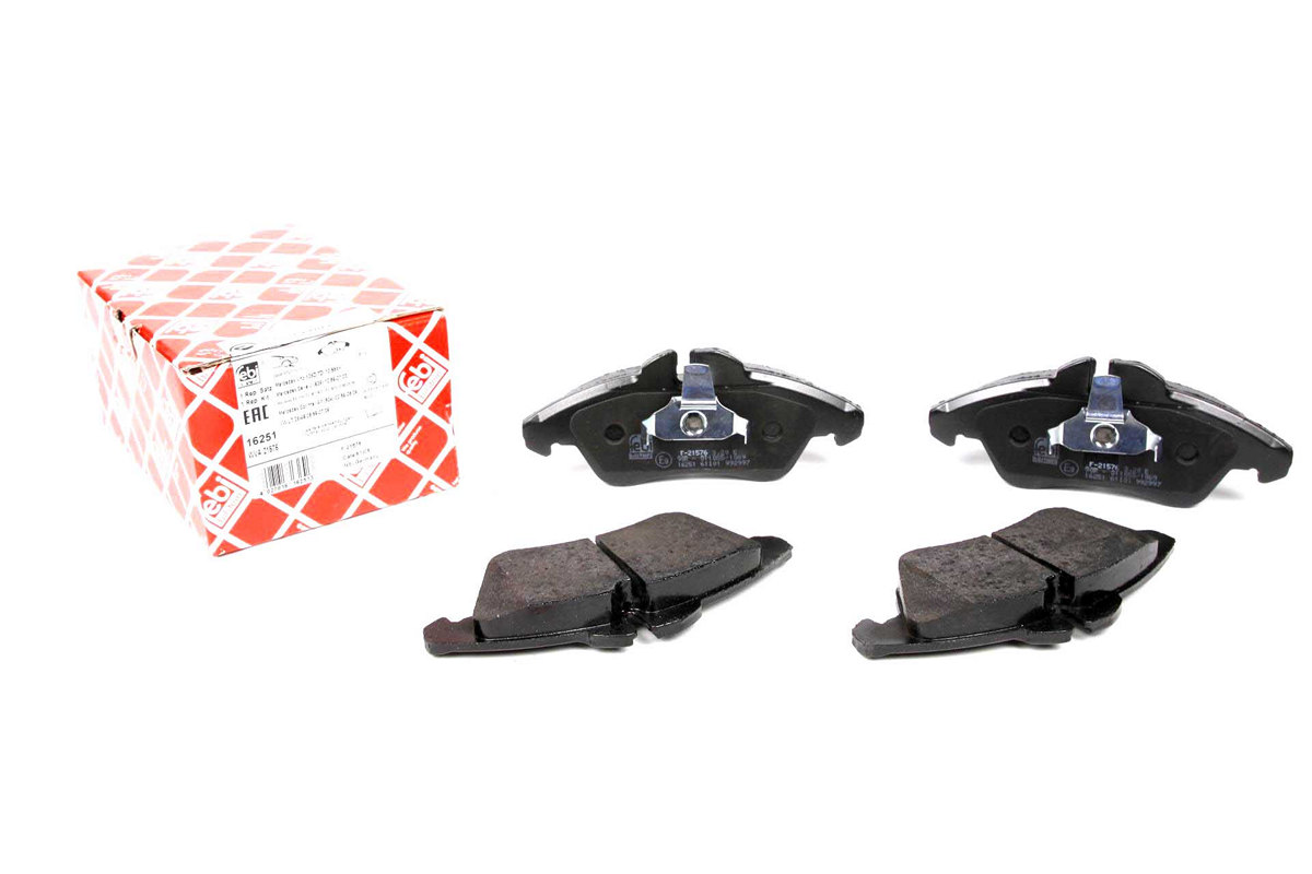 Тормозные колодки передние VW LT 28-35 1996-2006 16251 FEBI (Германия) Тормозные колодки передние VW LT 28-35 1996-2006 16251 FEBI (Германия)