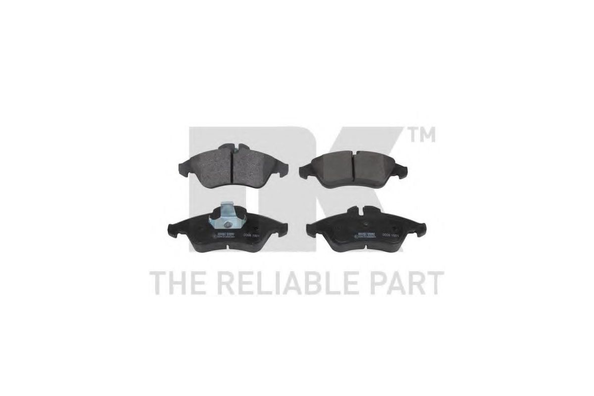 Тормозные колодки передние VW LT 28-35 1996-2006 223327 NK (Дания) Тормозные колодки передние VW LT 28-35 1996-2006 223327 NK (Дания)