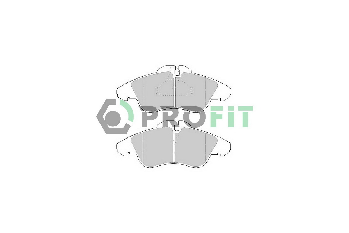 Тормозные колодки передние VW LT 28-35 1996-2006 5000-1038 PROFIT (Чехия) Тормозные колодки передние VW LT 28-35 1996-2006 5000-1038 PROFIT (Чехия)