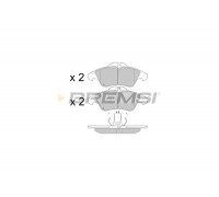 Тормозные колодки передние VW LT 28-35 1996-2006 BP2687 BREMSI (Италия)