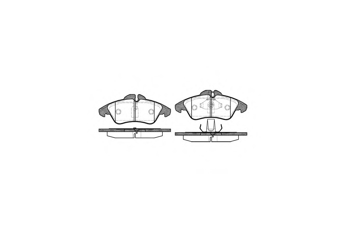 Тормозные колодки передние VW LT 28-35 1996-2006 FBP-1032 FREMAX (Испания) Тормозные колодки передние VW LT 28-35 1996-2006 FBP-1032 FREMAX (Испания)