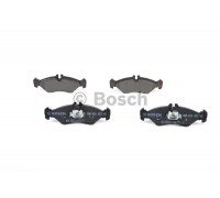 Тормозные колодки задние (141x50x17мм) MB Sprinter 208-316 1995-2006 0986424463 BOSCH (Германия)