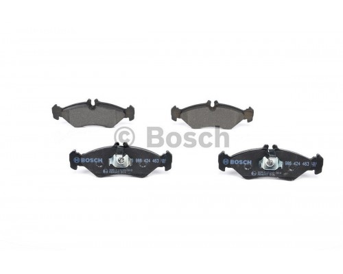 Тормозные колодки задние (141x50x17мм) MB Sprinter 208-316 1995-2006 0986424463 BOSCH (Германия)