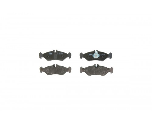 Тормозные колодки задние (141x50x17мм) MB Sprinter 208-316 1995-2006 GDB1262 TRW (Германия)