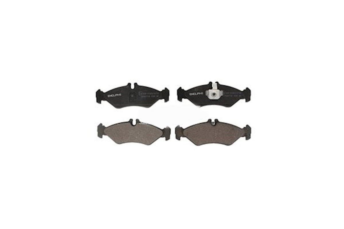 Тормозные колодки задние (141x50x17мм) MB Sprinter 208-316 1995-2006 LP1595 DELPHI (США) Тормозные колодки задние (141x50x17мм) MB Sprinter 208-316 1995-2006 LP1595 DELPHI (США)