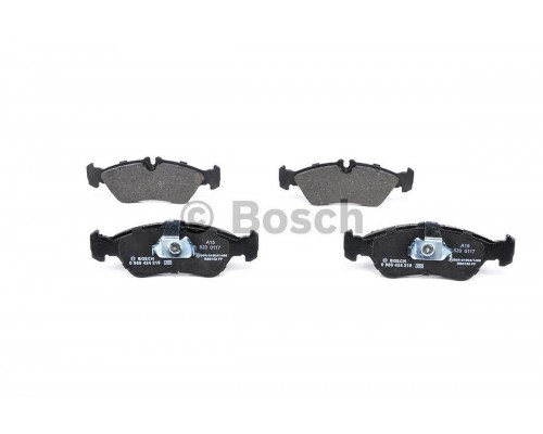 Тормозные колодки задние (156x55x18мм) MB Sprinter 208-316 1995-2006 0986424219 BOSCH (Германия)