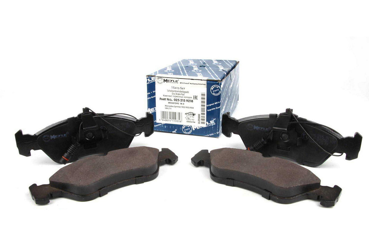 Тормозные колодки задние (156x55x18мм) VW LT 28-35 1996-2006 0252159218 MEYLE (Германия)