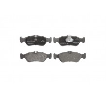 Тормозные колодки задние (156x55x18мм) VW LT 28-35 1996-2006 0986424219 BOSCH (Германия)